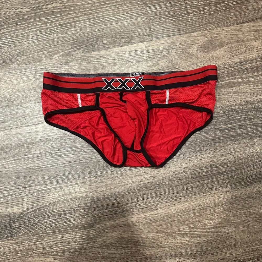 Nasty Pig Red and Black Briefs